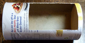 Oatmeal Can with Door