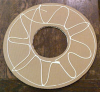Glued Cake Circle